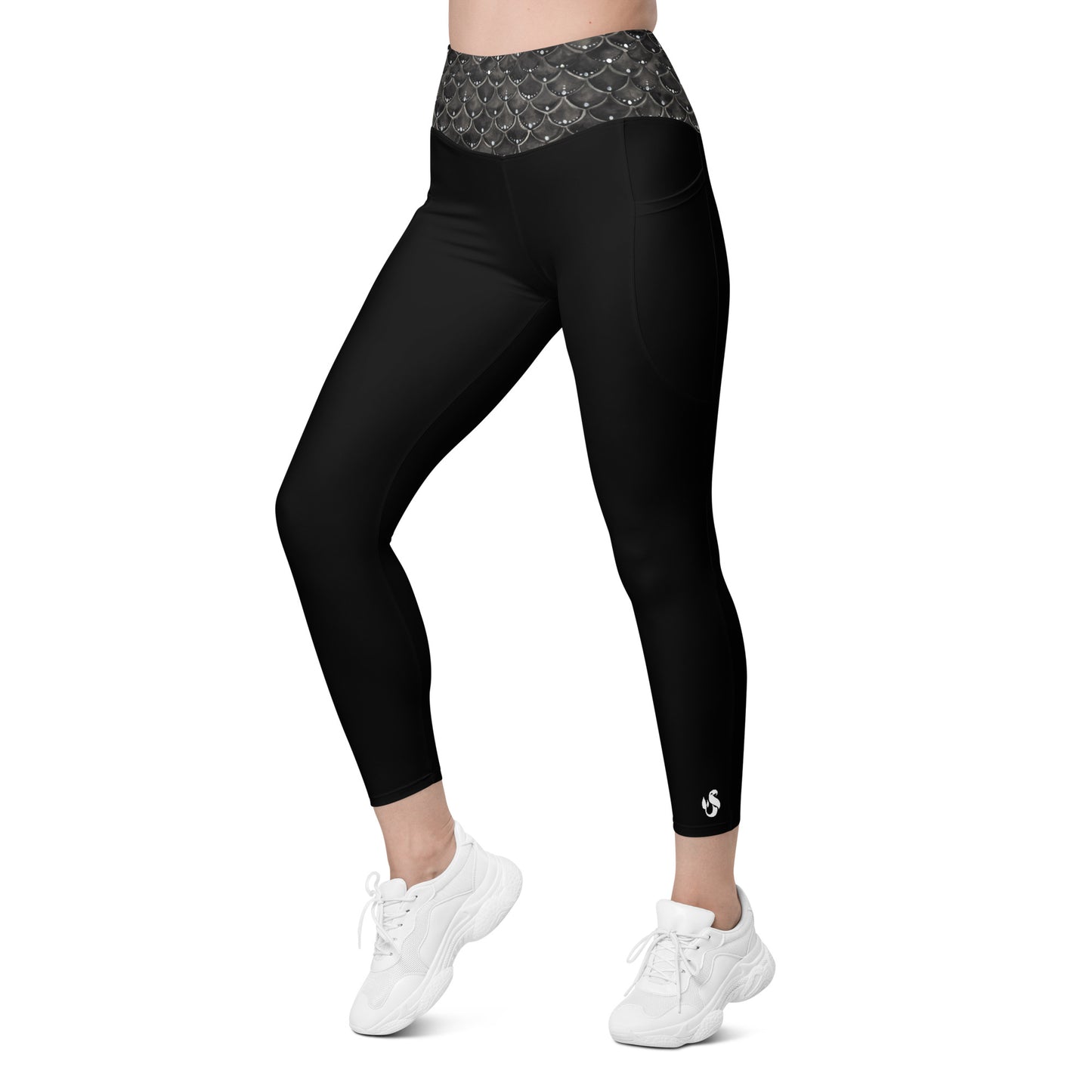 Midnight Swim Leggings with pockets