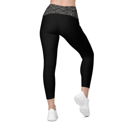 Midnight Swim Leggings with pockets