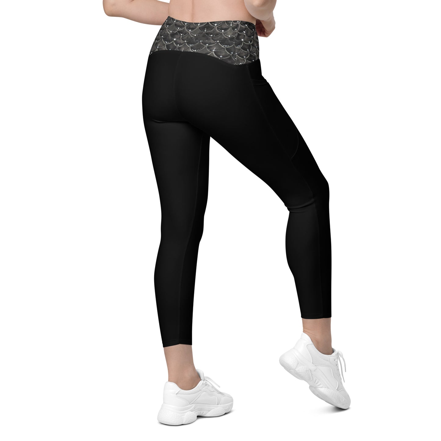 Midnight Swim Leggings with pockets