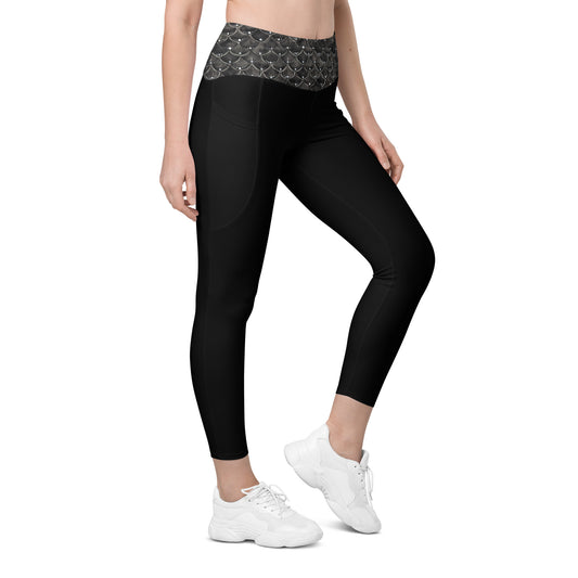 Midnight Swim Leggings with pockets