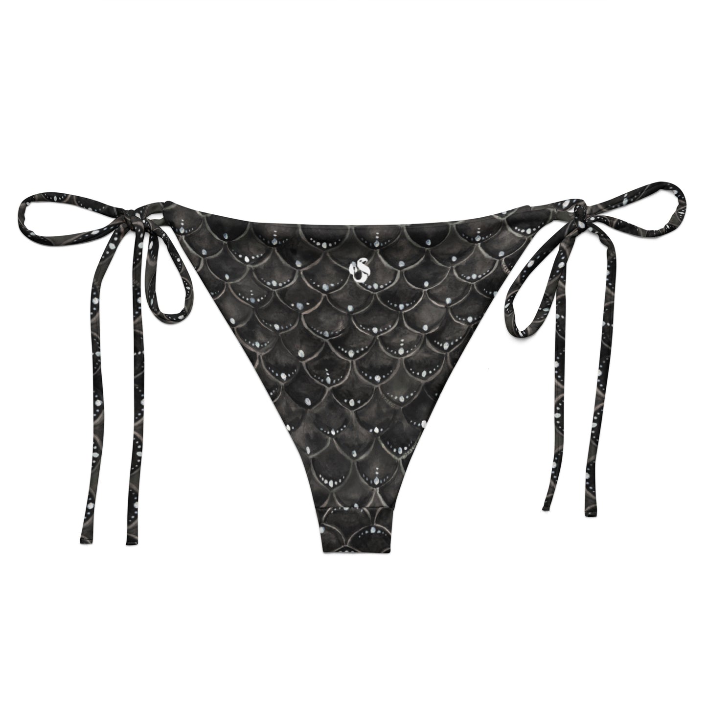 Midnight Swim recycled string bikini bottom