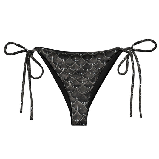Midnight Swim recycled string bikini bottom